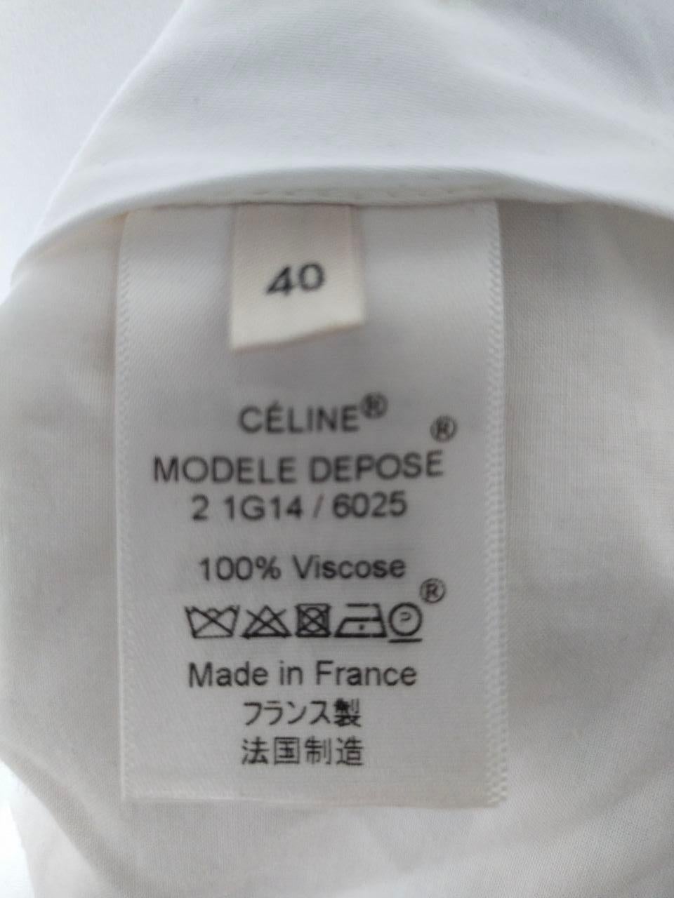 Pantalon court imprimé abstrait Celine 2000s / Multiple colors en vente 7