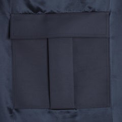 Céline 2010 Jupe FR40 Phoebe Philo Navy Army Skirt UK12 US10 Celine