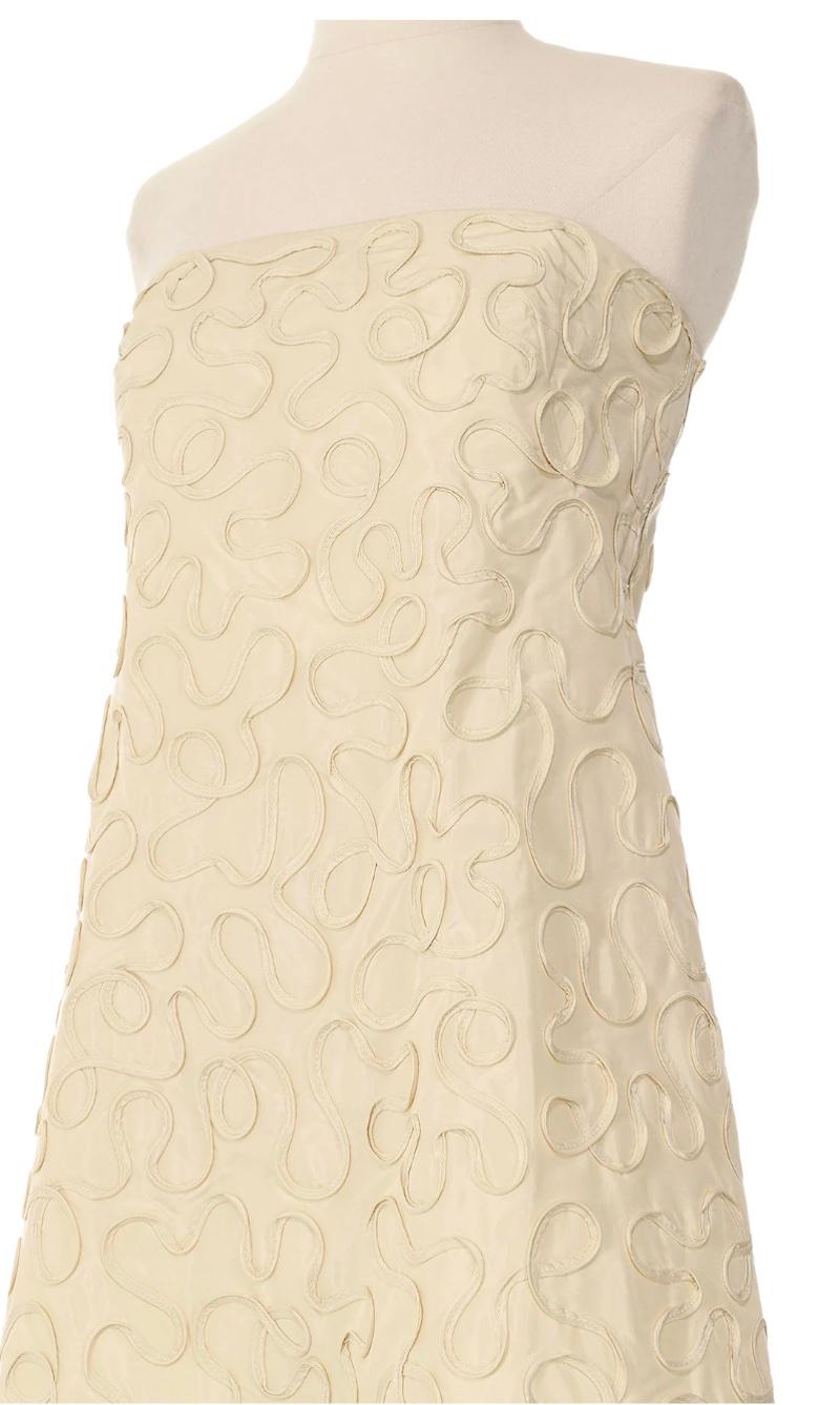 Celine 2010's White Strapless Dress with Ribbon Detail In Excellent Condition In New York, NY