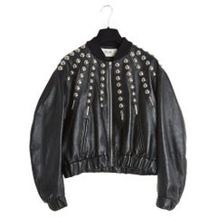 Céline 2019 Blouson Bomber FR36 Übergröße Hedi Slimane Jacke UK8 US6 Celine