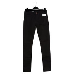 Celine 2019 Jean FR34 Simane Nero Pantaloni Denim Giapponesi Jeans US26 Céline