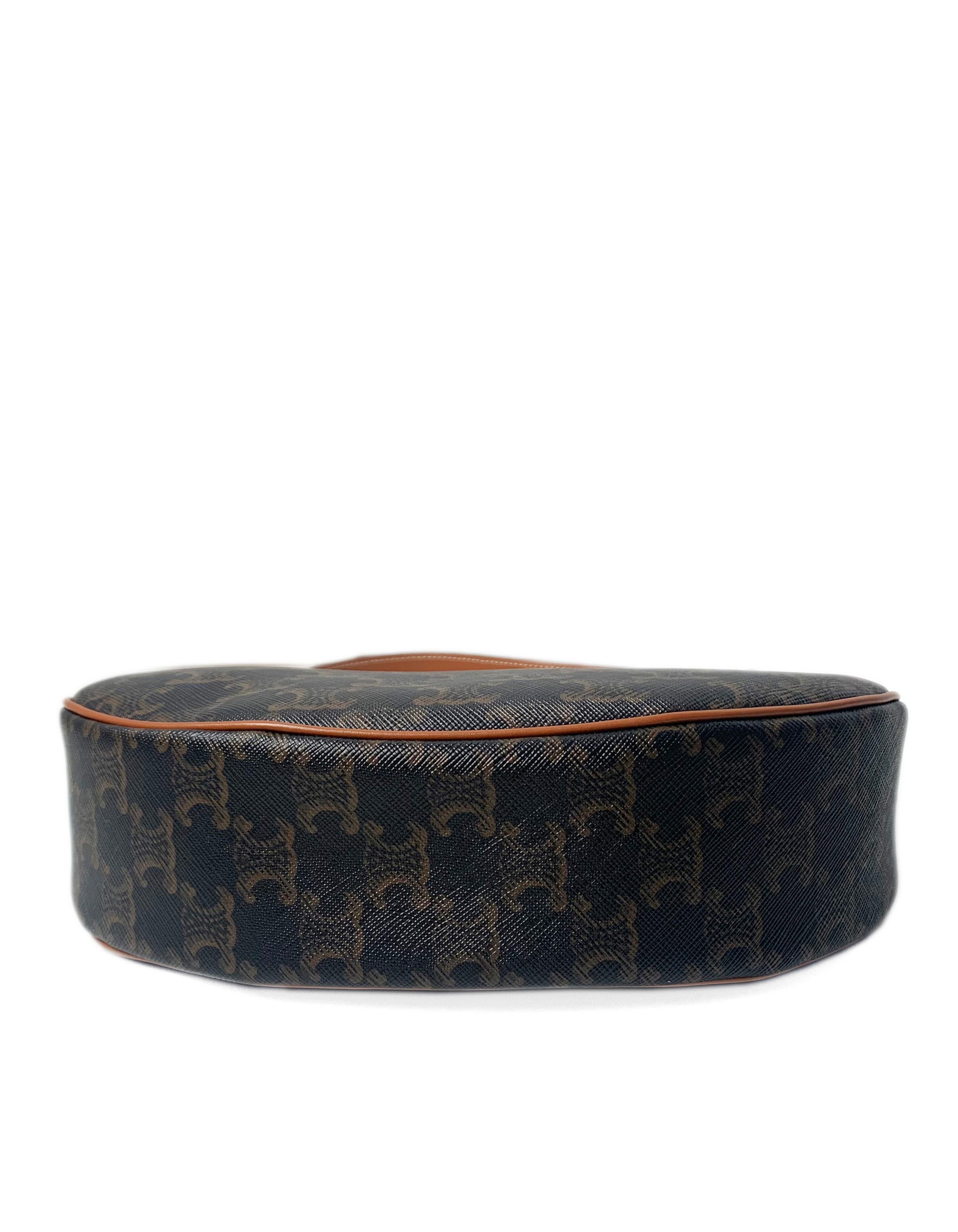 crescent printed bag