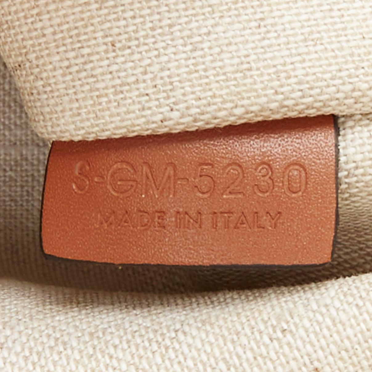 CELINE 2021 Plein Soleil Horizontal Cabas Thais boucle wool logo tote bag 6