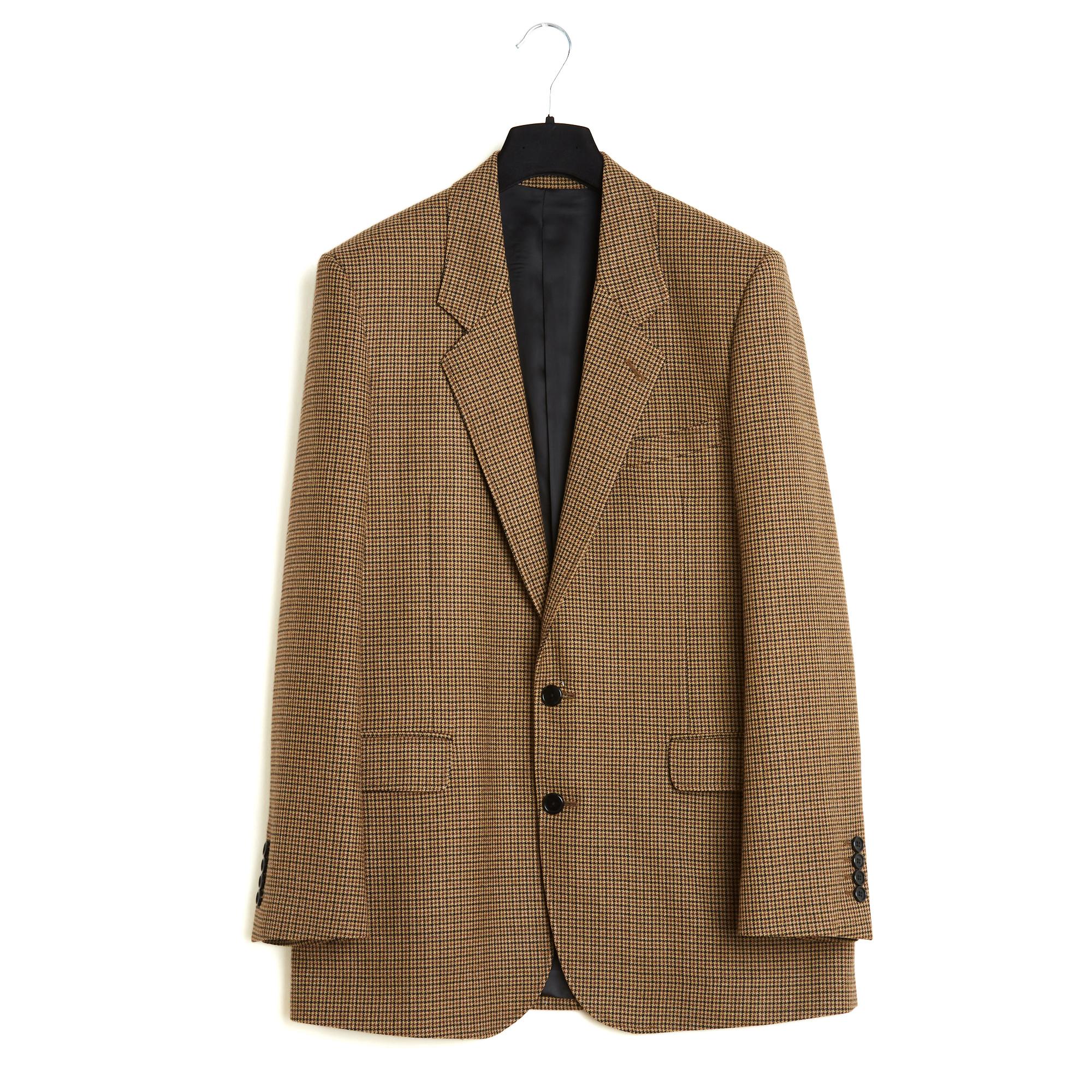 da uomo o donna Celine 2021 Veste Tailleur FR38 Checkered Oversized Blazer Pants UK10 US8 Céline in vendita