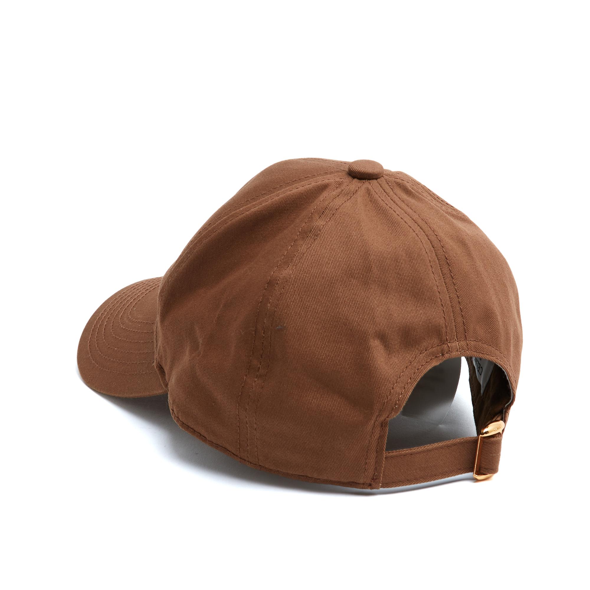 Céline 2024 Casquette Baseball Triomphe M Triumph Adjustable Cap Hat Celine In New Condition For Sale In PARIS, FR