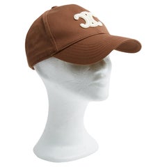 Céline 2024 Casquette Baseball Triomphe M Triumph Adjustable Cap Hat Celine