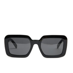 Celine 2024 Lunettes de soleil Triomphe noires carrées Céline