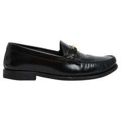 Celine 2025 Mocassins Luco EU38.5 Schwarz Leder Luco Loafers UK5.5 US8 Céline