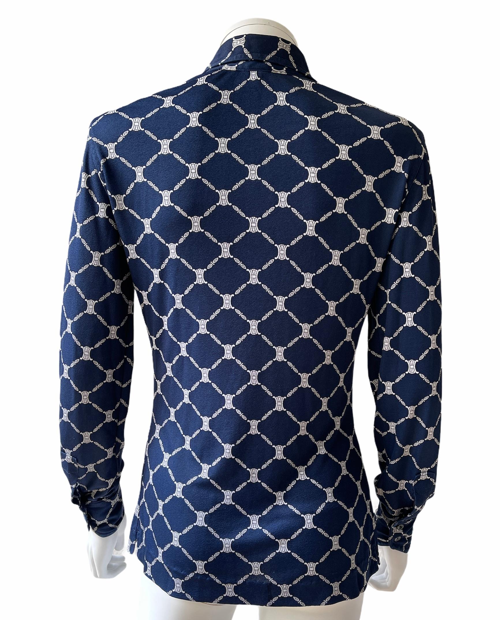 celine t shirt blue