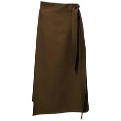Celine A-Line Wrap Skirt, size 2, New!
