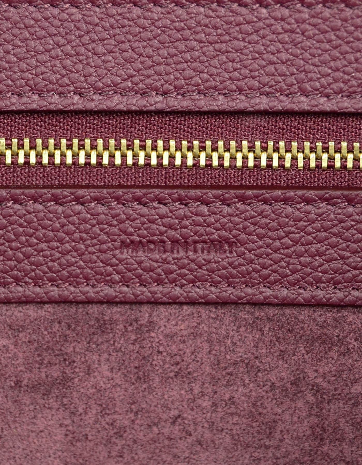 Borsa Celine Acai in pelle di vitello Cintura piccola Cabas Phantom Tote 2