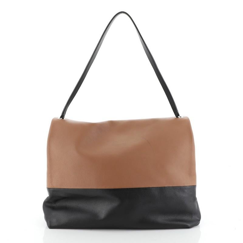 Brown Celine All Soft Bag Leather