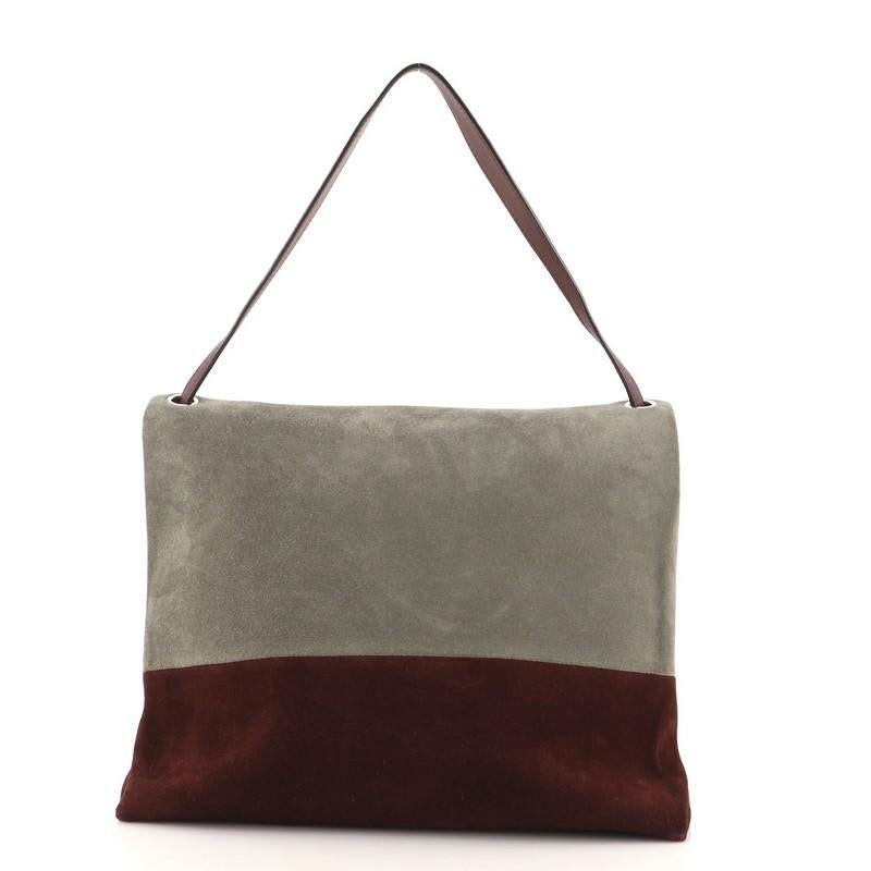 Celine All Soft Tasche aus Wildleder (Grau)