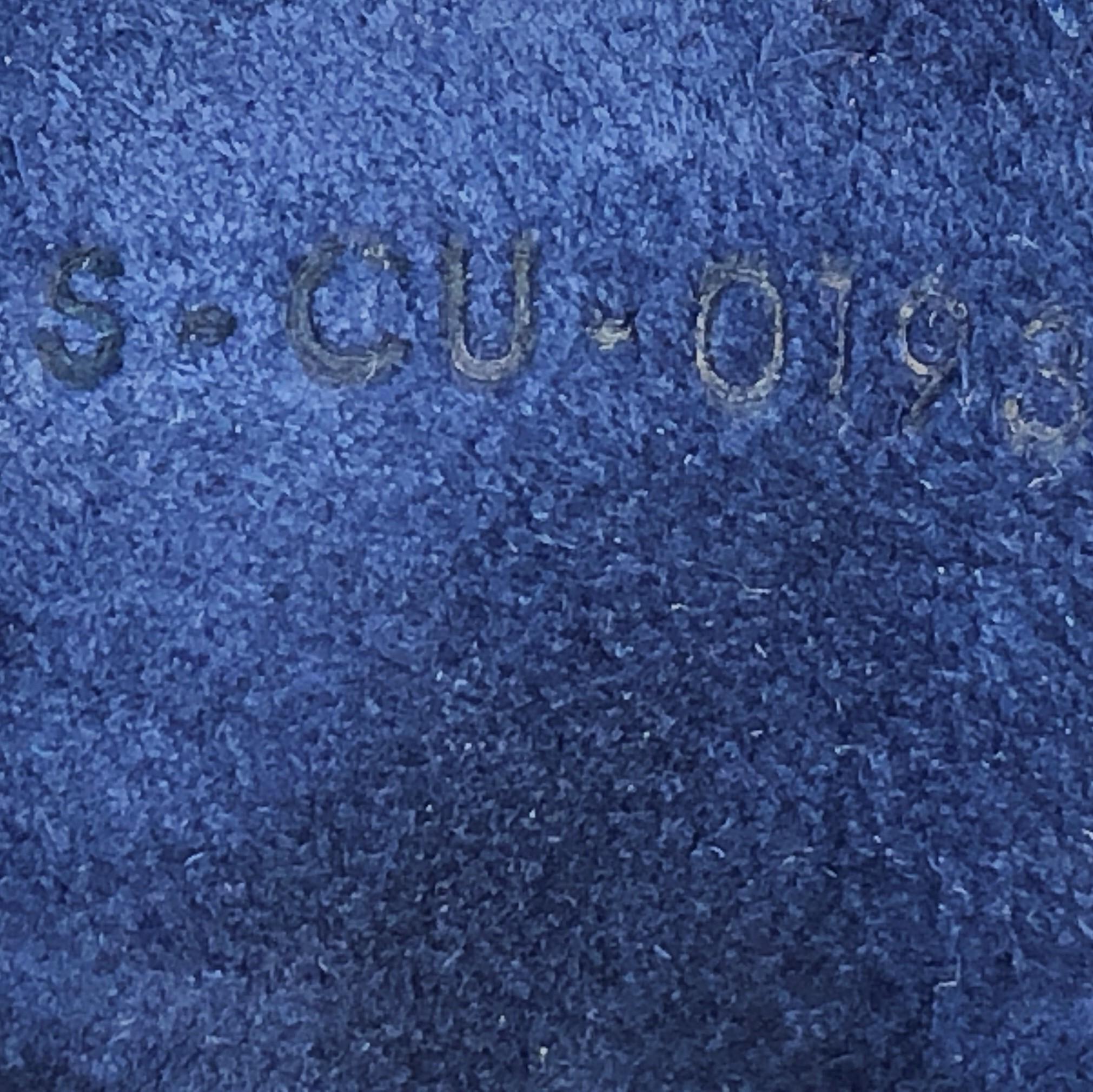 Celine All Soft Tote Leather, crafted from blue leather 2