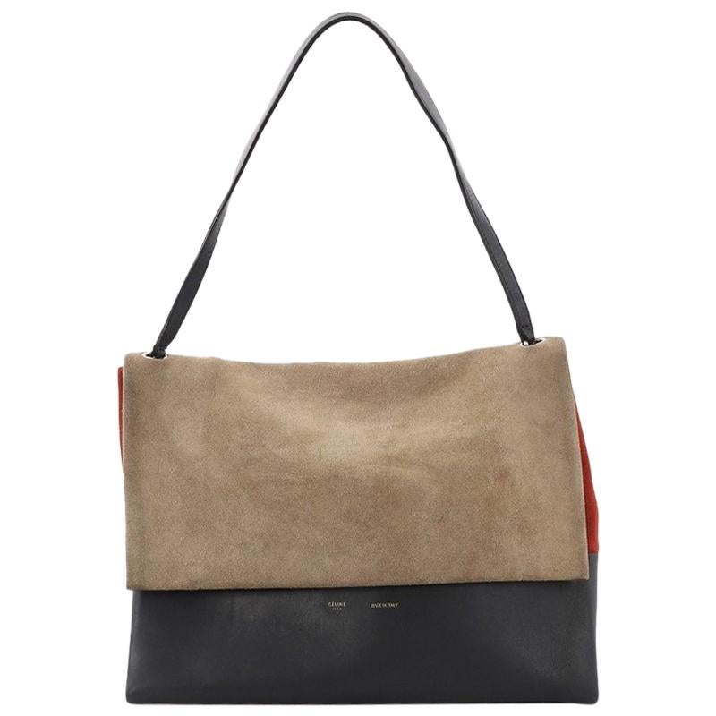 Celine All Soft Tote Suede with Leather