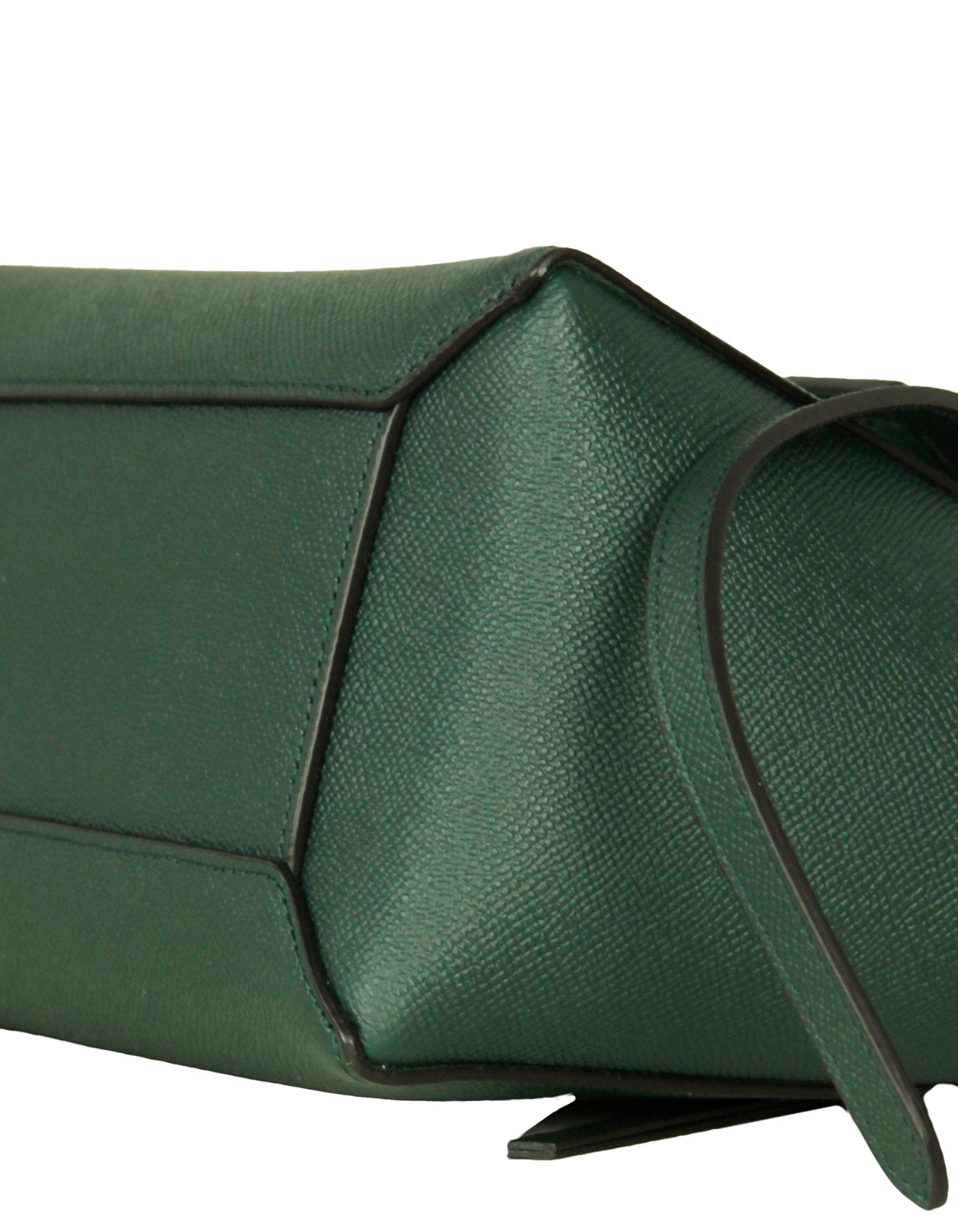Celine Amazone Grained Leather Micro Belt Crossbody Bag rt $3, 350 1