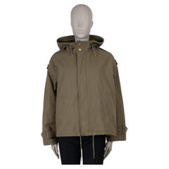 CELINE verde militare 2021 Giacca PARKA MILITARE CROCCATA 40 M.