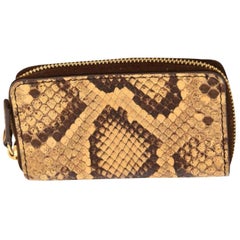 Céline Around Wallet 226389 Python Clutch