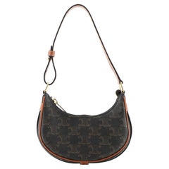 Celine Ava Bag Triomphe Coated Canvas Mini
