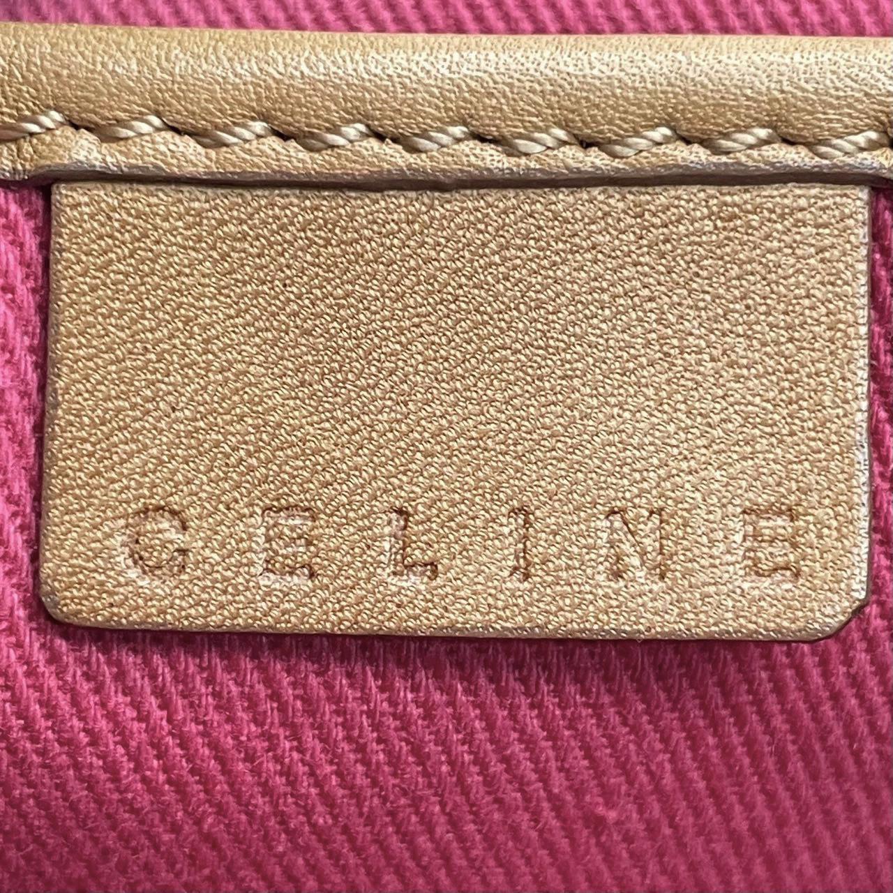 Celine Ava Hobo Pink Fuschia Suede Leather Vintage Shoulder Bag For Sale 3