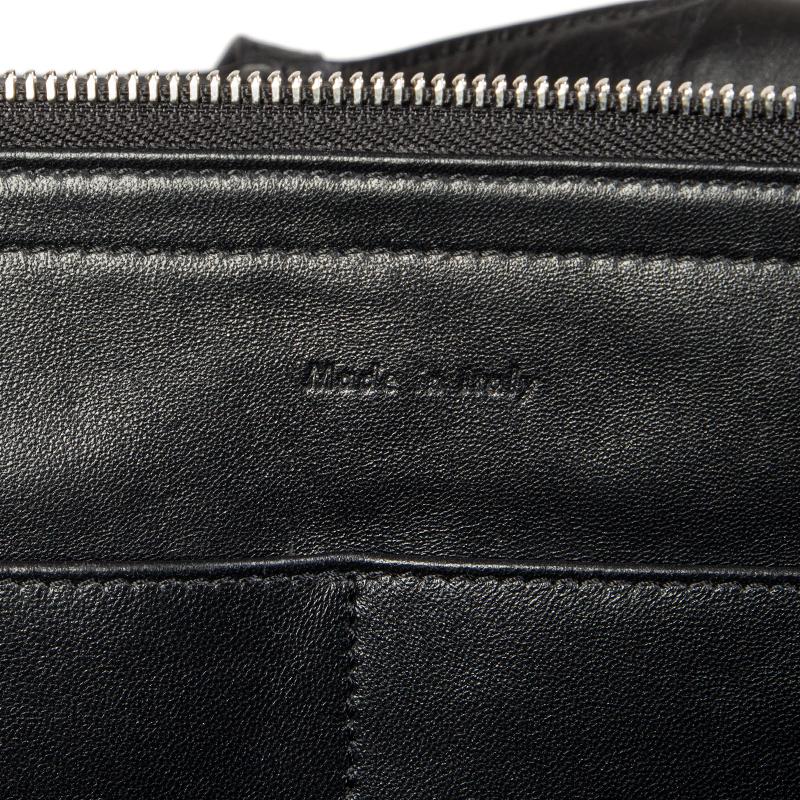 CELINE back leather TRI-FOLD Shoulder Bag 1