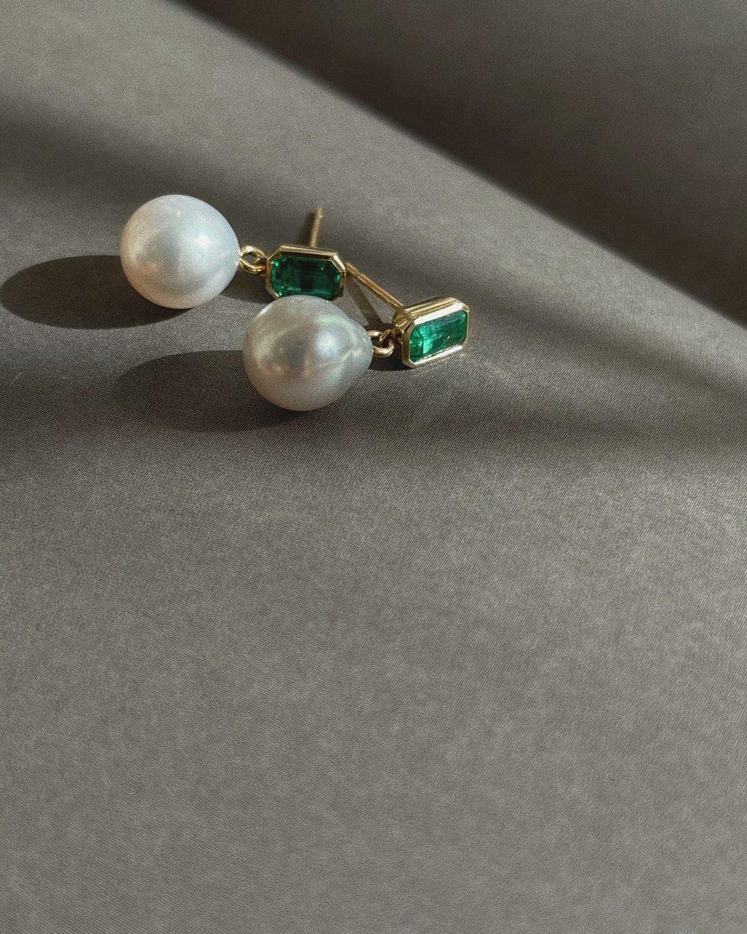 celine pearl earrings