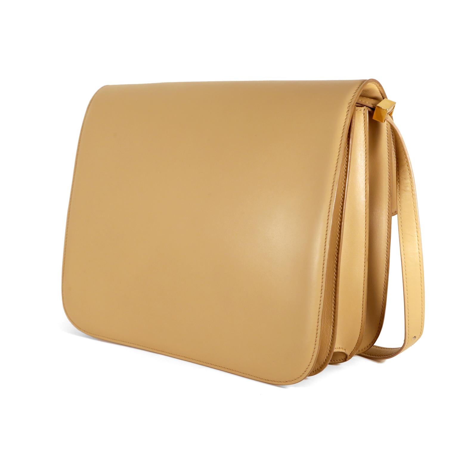 celine box bag beige