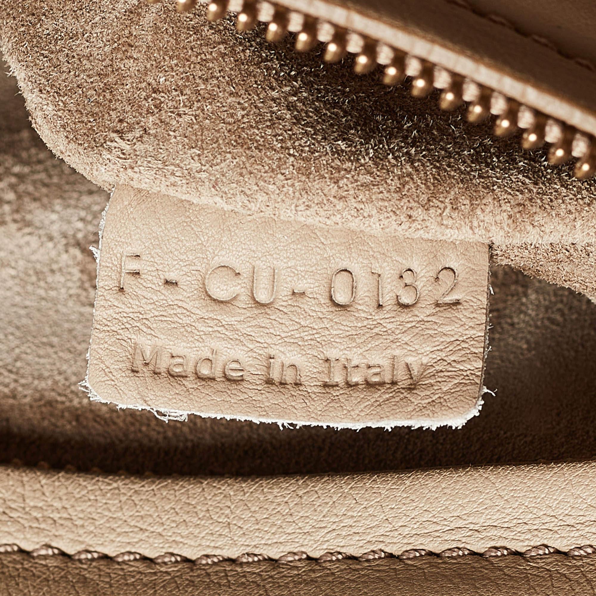 Celine Beige Leather Medium Phantom Luggage Tote 4