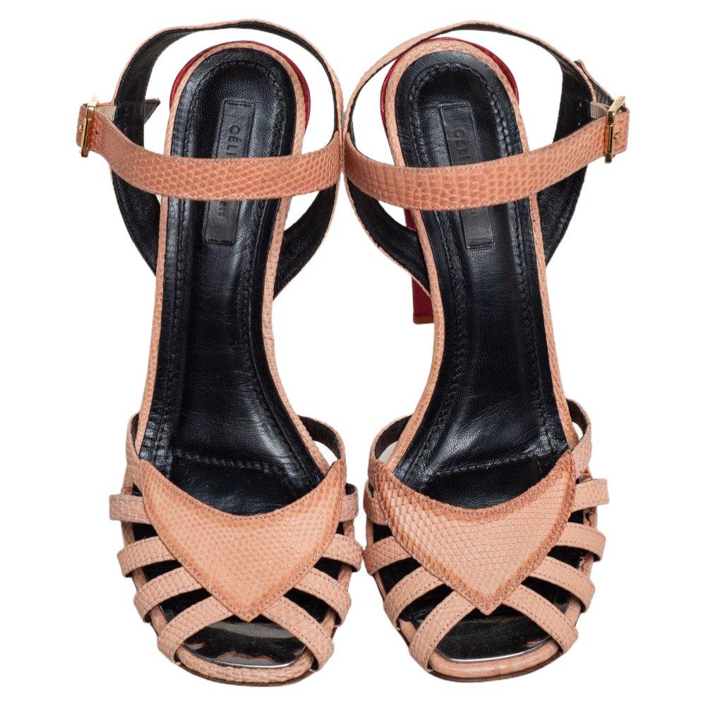 Strappy sandals are a must-have for all women because they have always been in style. Therefore, these Celine sandals are absolutely worth owning as they are gorgeous and are designed with straps made from leather. They are complete with