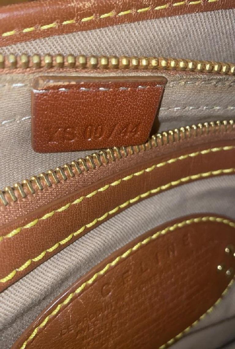Celine Beige Monogramm Macadam Tote 861081 im Zustand „Gut“ in Dix hills, NY