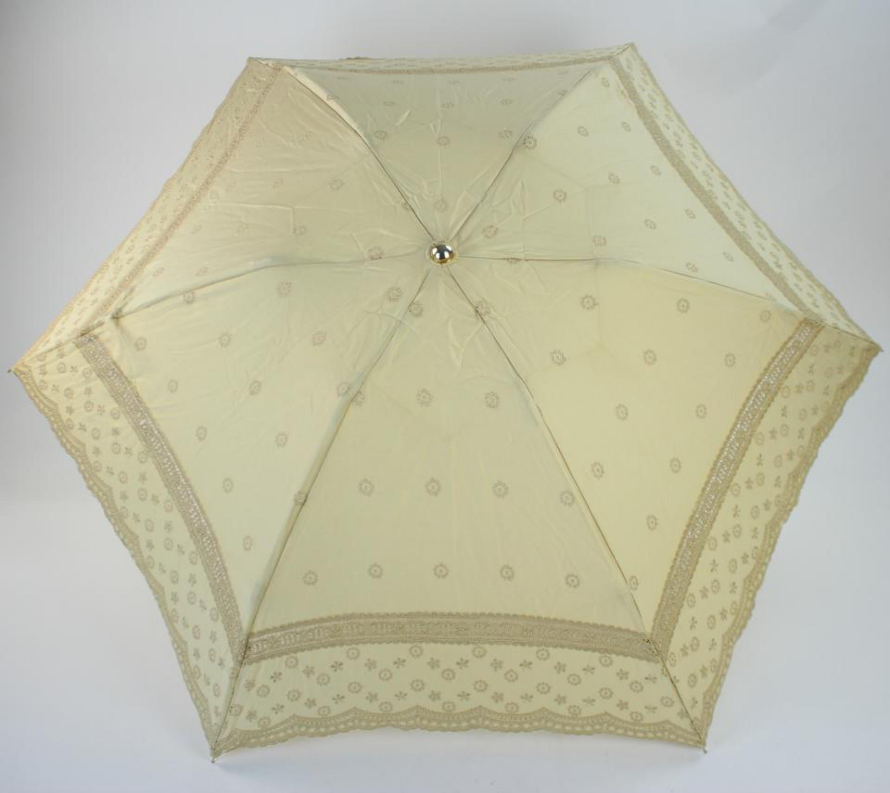 Céline Beige Sun Umbrella 3cety5417 im Angebot 1