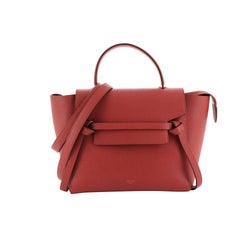 Celine  Belt Bag Textured Leather Micro