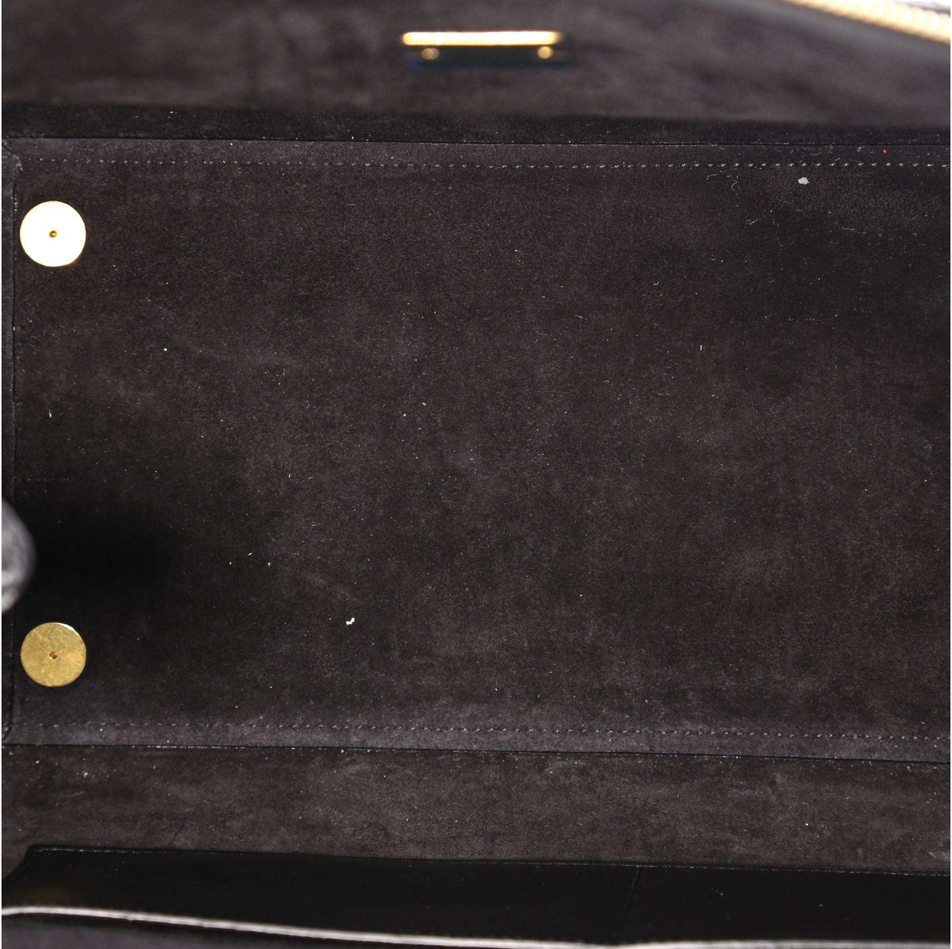 Celine Belt Bag Crocodile Embossed Leather Medium 4