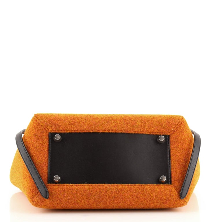 Celine Belt Bag Felt and Leather Medium at 1stDibs