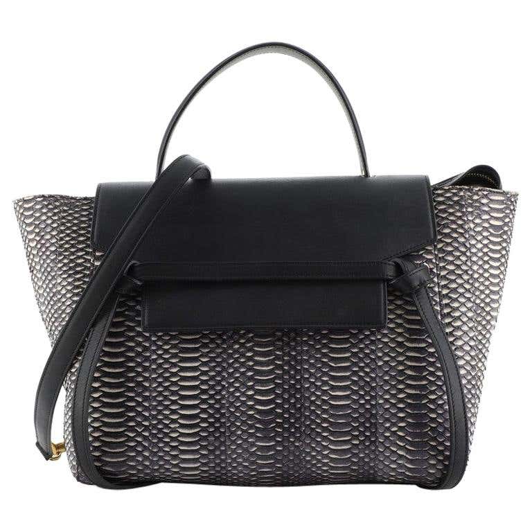 Celine Belt Bag Python Mini at 1stDibs