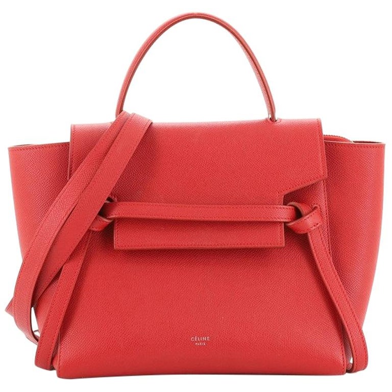 Celine Belt Bag Textured Leather Micro at 1stDibs