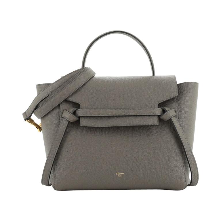 Celine Belt Bag Textured Leather Micro