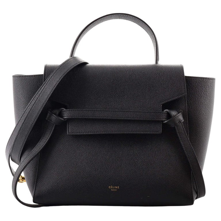 Celine Belt Bag Textured Leather Micro at 1stDibs