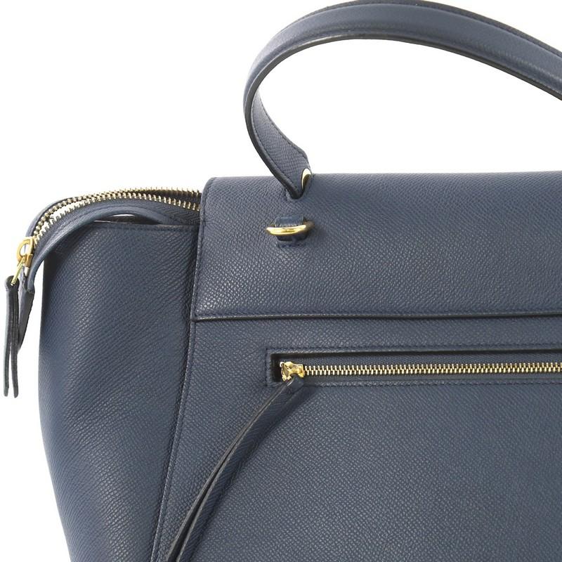 Celine Belt Bag Textured Leather Mini 5