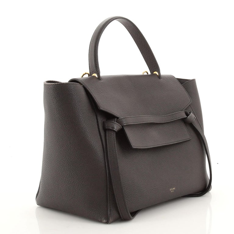 Celine Belt Bag Textured Leather Mini For Sale at 1stDibs celine nano