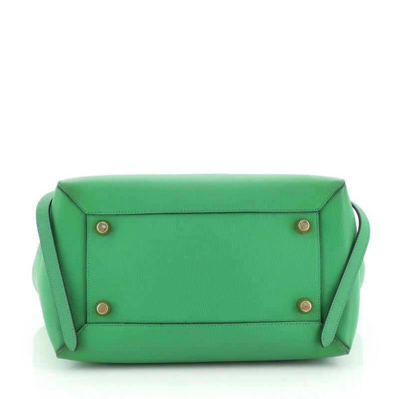 Celine Belt Bag Textured Leather Mini In Good Condition In NY, NY