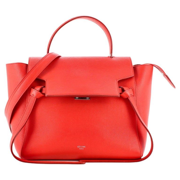 Celine Belt Bag Textured Leather Mini For Sale at 1stDibs