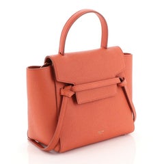 Celine Belt Bag Textured Leather Nano