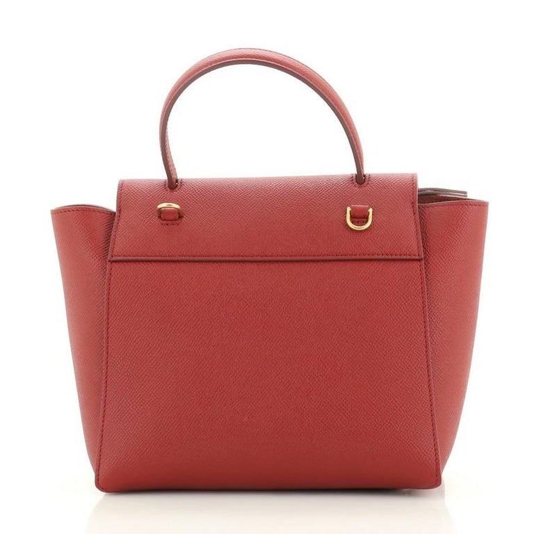 Celine Belt Bag Textured Leather Nano For Sale At 1stdibs