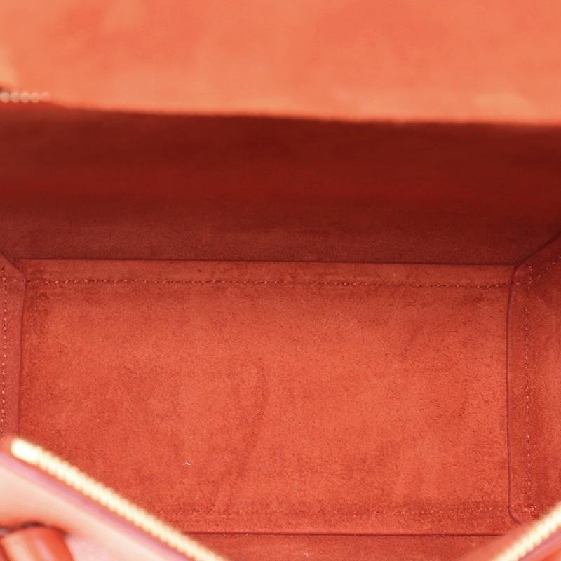 Women's Celine Belt Bag Textured Leather Nano