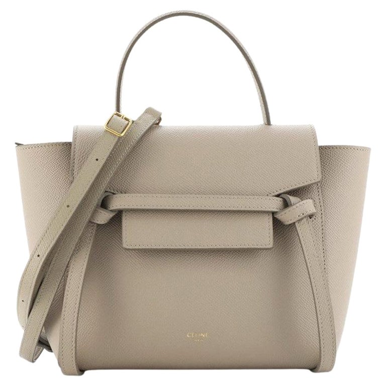 Celine Belt Bag Textured Leather Nano