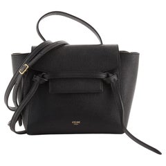 Celine - Sac de ceinture Nano en cuir texturé