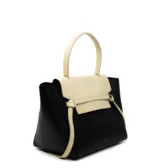 CÉLINE, Belt in black leather