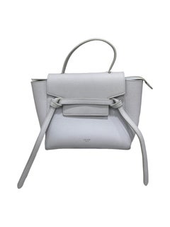 Cèline Belt Nano Granulata Azzurra Borsa Con Tracolla