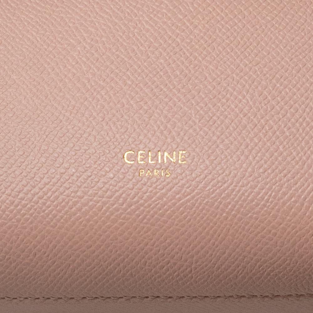 Céline, Belt Pico in pink leather 5